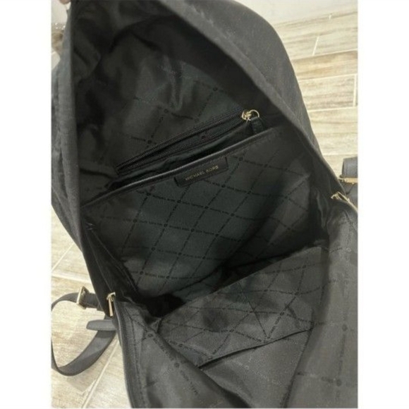 Michael Kors Black Backpack Sleek Minimalist Design main image 5
